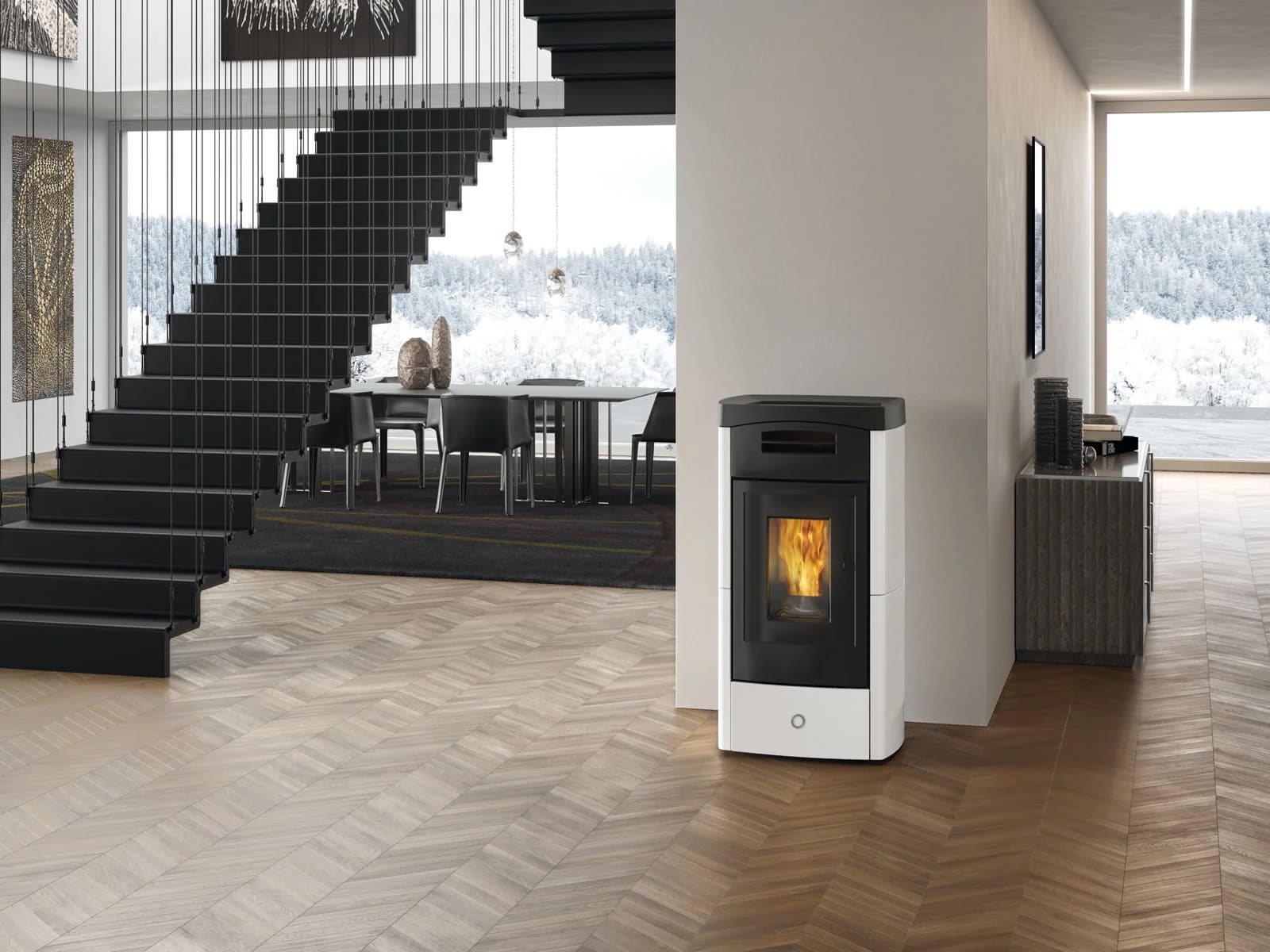 EK63 DAILY130++ CERAMIQUE BLANC 12,5 kW 
