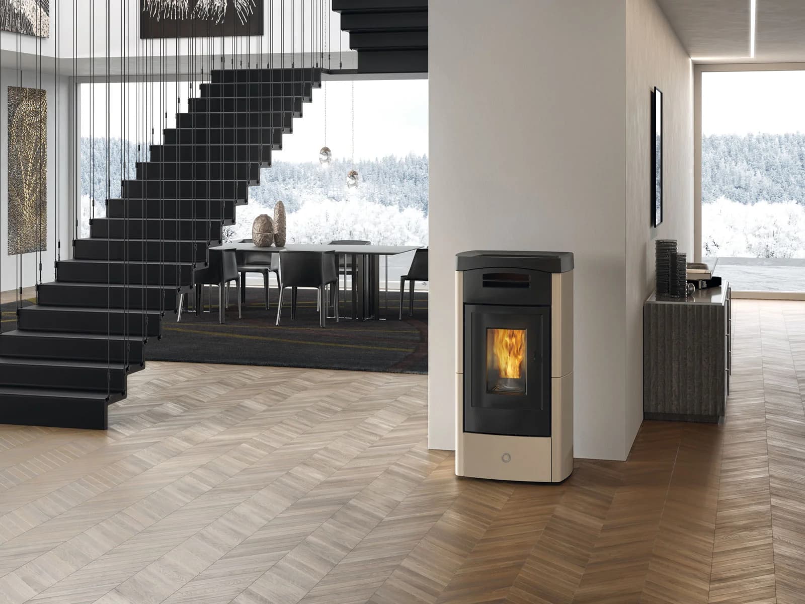 EK63 DAILY130++ ACIER 12,5 KW BEIGE