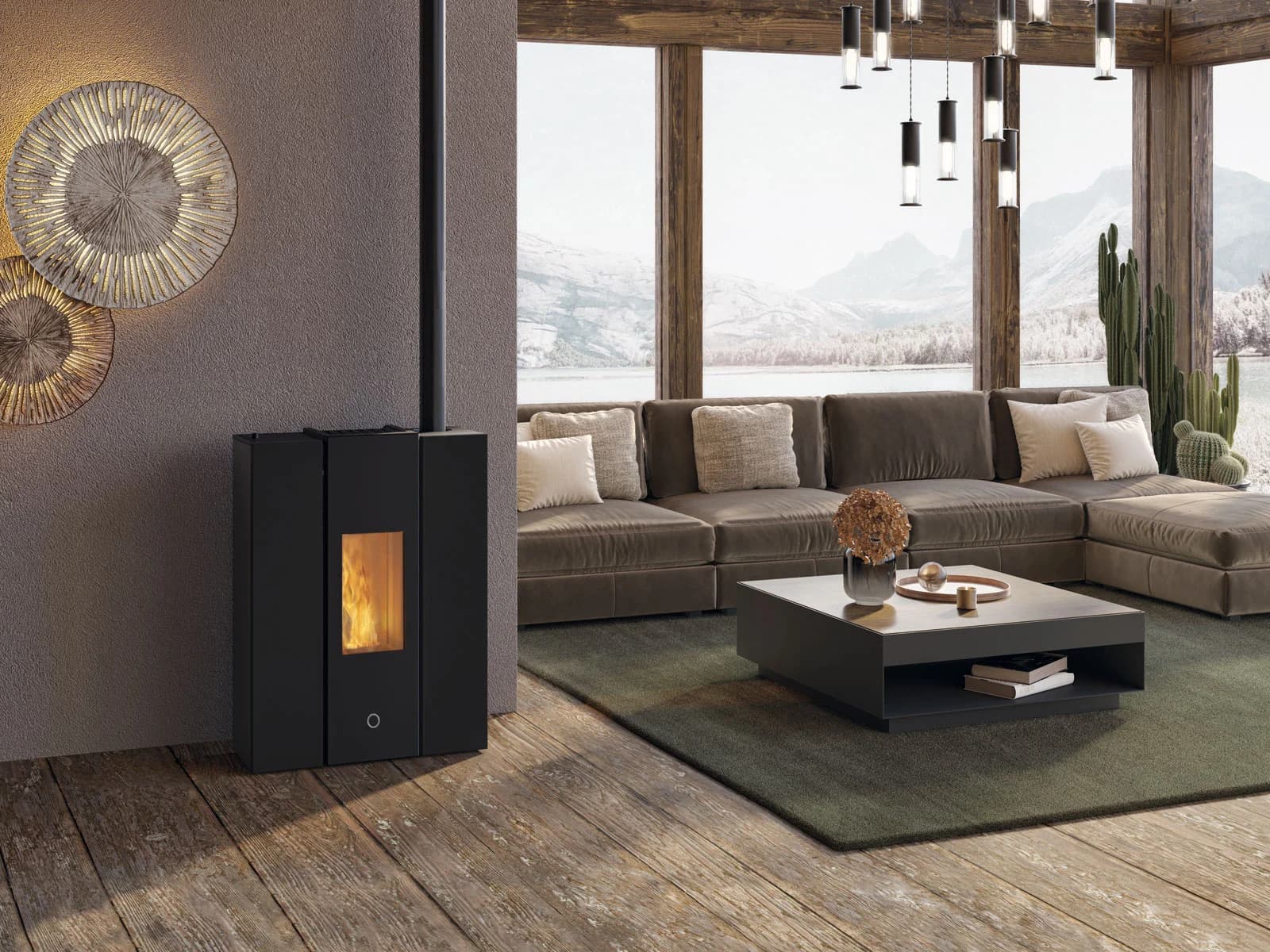 EK63 GOTHA70 ACIER NOIR 6,7 kW 
