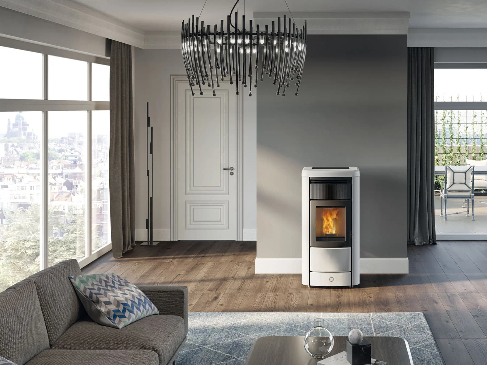 EK63 MONDAY130++ CERAMIQUE BLANC 12,6 kW 