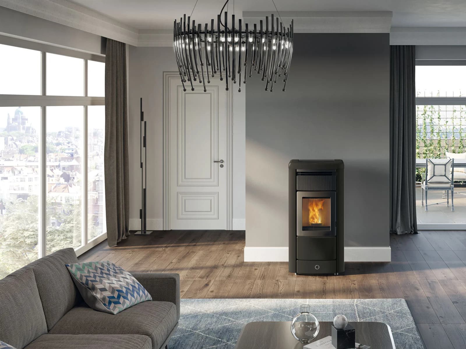 EK63 MONDAY130++ CERAMIQUE NOIR 12,6 kW 