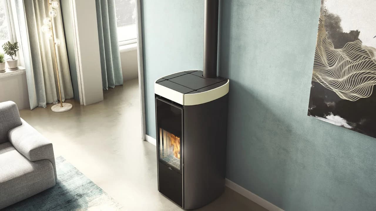 EDILKAMIN RADA ATC CERAMIQUE BLANC 12,8 KW