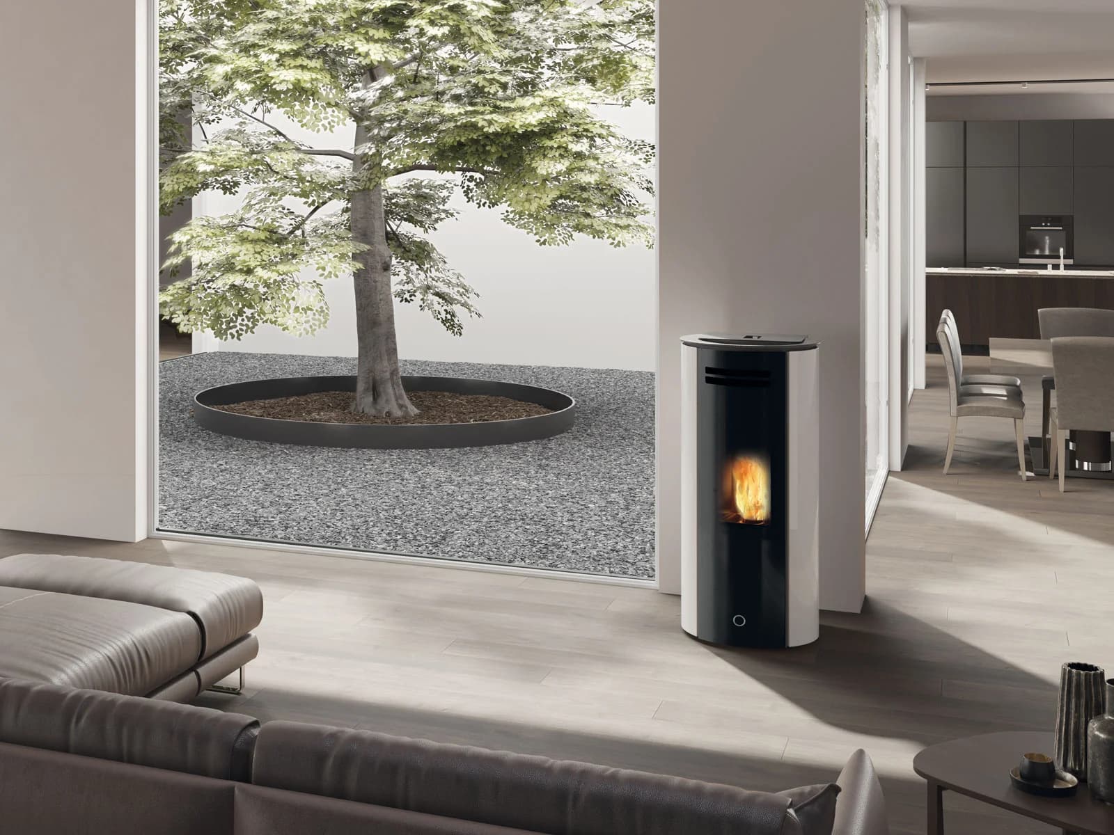 EK63 SPY110+ VERRE BLANC 10,5 kW 