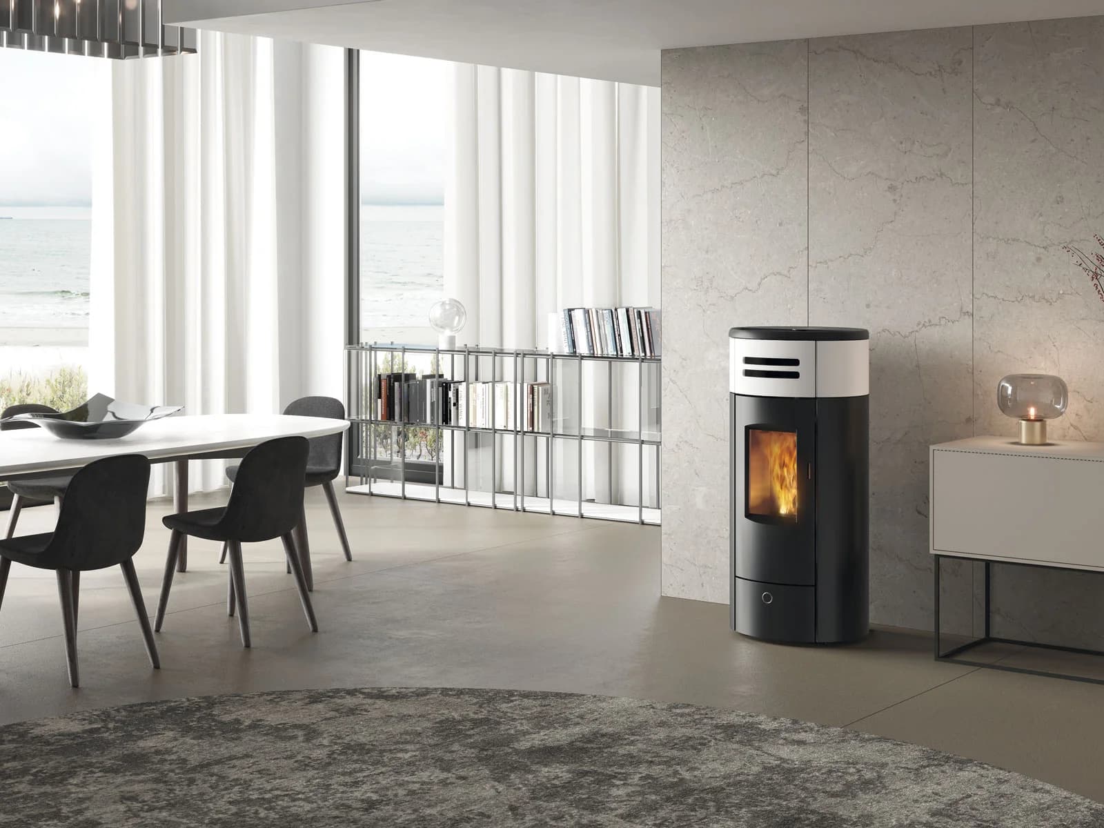EK63 YUNG130++ CERAMIQUE BLANC 12,5 KW 