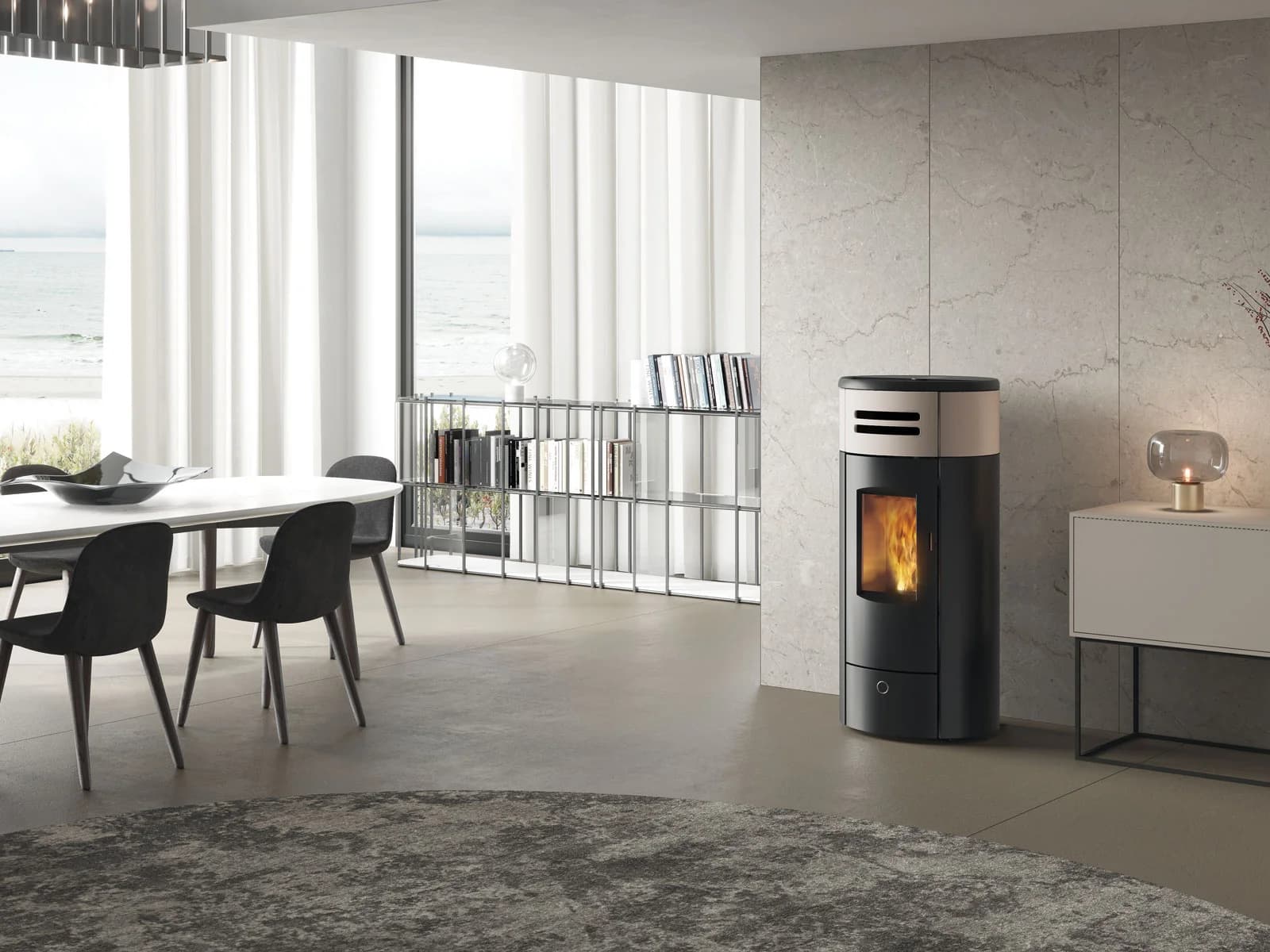 EK63 YUNG130++ CERAMIQUE BEIGE 12,5 KW
