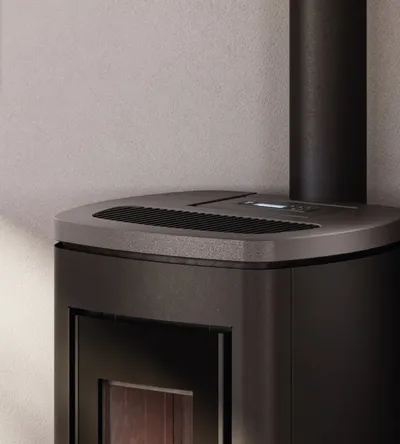 Poêle à granulés Cadel Eclipse Plus 11, détail