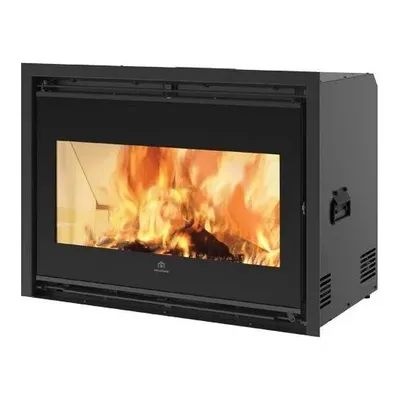 Insert à bois Edilkamin Firebox 65 Evo2, vue de face