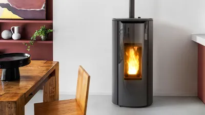 Poêle MCZ Mini installé dans une pièce de vie