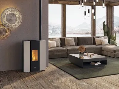 EK63 GOTHA70 ACIER BEIGE 6,7 kW 