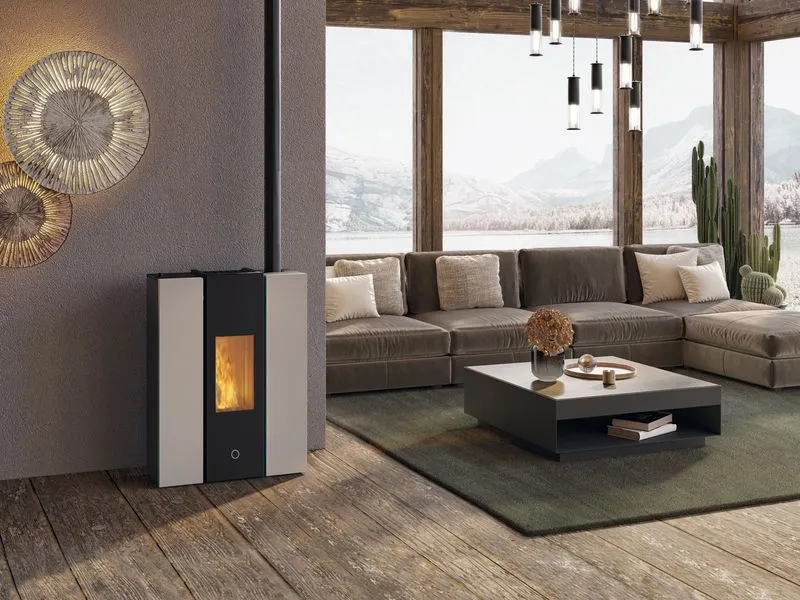EK63 GOTHA70 ACIER BEIGE 6,7 kW 